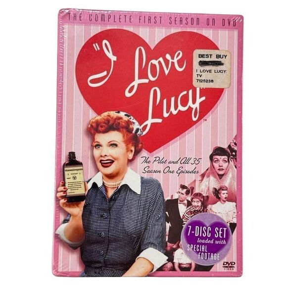 I Love Lucy: the Complete First Season DVD Set Paramount New / Sealed Box Set - Picture 1 of 4